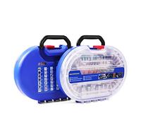 Dioche Ensemble d'accessoires de Meulage électrique 276 Pièces - Kit d'outils Rotatifs Haut de Gamme pour Couper, Percer, Polir et Graver avec étui de Rangement Léger