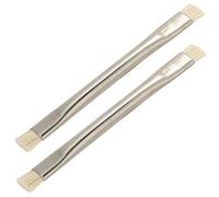 Dioche Ensemble de 2 Brosses Antistatiques ESD Safe, Outil de Nettoyage de Carte Mère Souple de qualité Supérieure pour Réparation de PCB, Téléphone Portable, Tablette, Poignée en