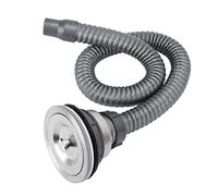 Dioche Ensemble de Crépine de Bouchon de Canalisation de Baignoire - Attrape-Cheveux en Acier Inoxydable de qualité Supérieure pour évier de Cuisine et de Salle de Bain, Matériau ABS Durable,
