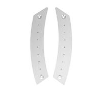 Dioche Ensemble Intérieur Intérieur 2 Pièces Ensemble de Poignée de Traction de Panneau de Porte en Alliage d'aluminium économie de Travail Preuve de Haute Résistance pour les Voitures -