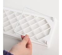 Dioche Étagère de Rangement pour Dortoir, Solide et Durable, Design Pliable, Style Simple, étagère D'affichage de Bureau pour la Maison, Le Dortoir, Le (Blanc Petit)