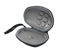 Dioche Étui de Voyage Rigide pour Souris, Anti-Chute, Antichoc, Sac de Rangement pour Souris sans Fil avec Dragonne pour Série MX Master 3 2S, Noir Gris Nylon EVA