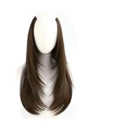 Dioche Extensions de Cheveux à Clipser, Postiche Synthétique une Pièce | Fibres Haute Température, sans Application de Colle, Coiffure en Trois étapes, Cheveux Fins, Rendez-vous Quotidiens,