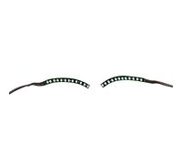 Dioche Eyelashes LED Lash Lumière Lumineuse LED pour Faux Cils - Lampe de Maquillage Légère, élégante et Fiable pour les Fêtes, les Boîtes de Nuit et Halloween - Maquillage Lumineux Unique pour