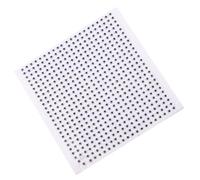 Dioche Eyes 4mm Bait 500pcs Yeux de Leurre de Pêche 3D - Matériau époxy, Design Réaliste, Adhésif Puissant, Parfait pour Les Leurres, Les Gabarits et l'artisanat - Rouge, doré, Argent (5 millimètres)