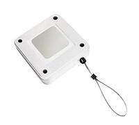 Dioche Ferme-porte Automatique à Tension de 800 G - Comprend un Câble Antivol en Fil d'acier de 1,2 M, Idéal pour les Types de Portes, Installation Facile (WHITE)