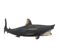 Dioche Figurines de Simulation éducative Modèle de Simulation - Jouet Marin éducatif de Haute qualité pour - Ensemble de Jeu Engageant - Réplique de la Vie Marine (Nouveau modèle de mégalodon Creux)