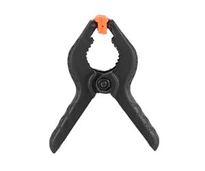 Dioche for Background Pince à Ressort en Plastique Noir de Type A de 2 Pouces - Clips Multifonctionnels pour le Travail du Bois, les Projets de Bricolage et les Outils d'artisanat