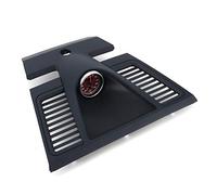 Dioche Garniture de Tableau de Bord de Couvercle Supérieur d'horloge OEM 970 552 151 01 pour le Remplacement du Tableau de Bord du Véhicule (chronomètre rouge)