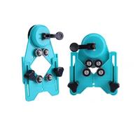 Dioche Guide de Foret Réglable - Localisateur de Trous de 4 Mm à 80 Mm pour un Perçage de Précision sur la Céramique, le Verre, le Marbre - Plastique d'ingénierie Durable avec Base d'aspiration