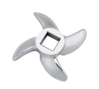 Dioche Hachoir à Viande 1 Couteau Hachoir à Lame en Acier Inoxydable 32# - Hache sans Effort la Viande, les Fruits et les Légumes - Ajustement Parfait pour Vos Besoins de Broyage (22#)