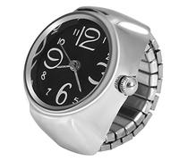 Dioche Horloge Annulaire élégante, Unisexe, Montre à Quartz Classique, Garde l'heure Précise, Adaptée aux Dates, aux Fêtes ou à Un Usage Quotidien. (Black)