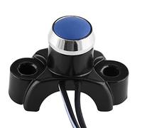 Dioche Interrupteur de Guidon étanche pour Guidon de Moto, Démarrage du Moteur, Arrêt, Bouton d'Arrêt pour Pit Dirt Bike ATV Quad Modèle A - Aluminium usiné CNC, étanche, Installation Facile (Style