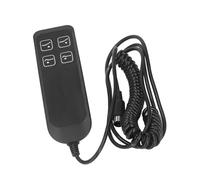 Dioche Interrupteur électrique Inclinable ReBlack à 4 5 Broches - Contrôleur Convivial à 4 Boutons pour Maison Intelligente et Bureau - Conception ABS Durable, Protection IP66, Installation Facile