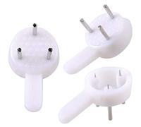 Dioche Invisible Nail Screws 40 Pièces Vis à Clous Invisibles Crochets Muraux sans Trace Cintres pour Tableaux Cintre de Cadre d'art Multifonctionnel - Parfait pour la Maison, la Salle de Classe et