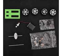 Dioche Junior SolMini Modèle Réduit de Voiture à énergie Solaire DIY pour Enfants : Un Jouet éducatif adapté aux Enfants à Partir de 14 Ans. C'est Un Jouet d'assemblage Scientifique.