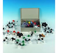 Dioche Kit de 444 Modèles Moléculaires - Outil d'apprentissage Scientifique avancé avec 196 Atomes, 244 Touches de Liaison, 3 Orbitales et 1 Outil - Idéal pour les étudiants et les Enseignants