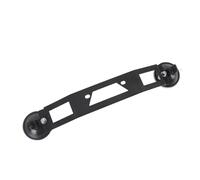 Dioche Kit de Montage pour Ventouse Support de Toit Ouvrant Multifonctionnel en Fer Noir Kit de Montage de Ventouse de Voiture pour RVs Yachts Berlines SUV - Solution d'installation Polyvalente et