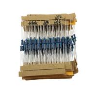 Dioche Kit de Résistances à Film de Carbone 300 Pièces, Haute Précision 1/4W avec Tolérance 1% | 10 à MOhms | 30 Valeurs Différentes pour les Projets de Bricolage