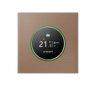 Dioche Le Thermostat Intelligent WiFi Dispose d'un écran Couleur de 3,2 Pouces et d'un Bouton de Contrôle de Température Rotatif, Ce Qui Le Rend adapté au Chauffage électrique, au Chauffage de