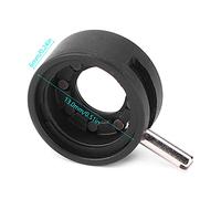 Dioche Lentille Réglable à Ouverture de Diaphragme en Métal à Diaphragme de 1" pour Microscope - 5 Modèles avec des Tailles Variables, Construction Métallique Durable, Idéale pour Les Expériences