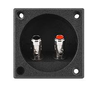 Dioche Liaison de Haut-parleur de Caisson de Basses Boîte à Bornes de Haut-parleur Ressort de Poussée Type 2 Connecteur de Câble de Liaison pour Composants Acoustiques - Bornes en Cuivre de Haute