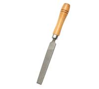 Dioche Lime Plate à Coupe Fine, 4 Pièces en Acier à Haute Teneur (Déposer) | Surface Diamantée, Manche en Bois, ébavurage et Façonnage, Bois Dur, Métal, Plastique, Verre, Gypse, Râpe à Main