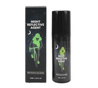 Dioche Lot de 2 Peintures Réfléchissantes en Aérosol Fluorescentes de 100 Ml Qui Brillent dans le Noir pour Vêtements de Vélo, avec Revêtement Réfléchissant Longue
