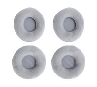 Dioche Lot de 4 Coussinets d'oreille en Velours de 95 Mm pour écouteurs MDR DS7000 RF6000 MDR MA300 CD470 DTX900 1900 - L'accessoire Le Plus Confortable pour Casque (Gray)