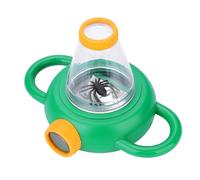 Dioche Loupe d'insectes pour Enfants Visionneuse d'insectes Bidirectionnelle, Jouet éducatif à Grossissement 4X pour Enfants - Double Expérience de Visualisation, Plastique ABS écologique, Parfait
