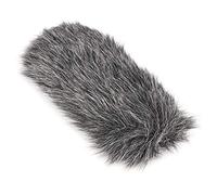 Dioche Manchon de Microphone à Condensateur Pare-brise Universel pour Microphone d'extérieur Poussiéreux avec Housse en Fourrure Artificielle pour GO - Manchon de Pare-brise Flexible pour des