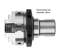 Dioche Mandrin de Mini Tour M14 * 1 Bielle de Mandrin - Acier Inoxydable de Haute qualité pour de Mini Tour K01-50/63 K02-50/63 - Performance et stabilité de Précision (8-M14*1)