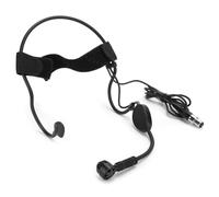 Dioche Mini 3 Broches Microphone du Bandeau pour émetteur de Système sans Fil - Micro Condenseur pour Mélangeur, Compatible avec Les Broches XLR 3, Idéale pour Les Enseignants et Les Professeurs