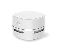 Dioche Mini Aspirateur de Bureau, 1400 MAh Rechargeable, 120 Min | Corps en ABS, Faible Bruit, Balayeuse de Poussière pour Clavier, Utilisation au Bureau, Utilisation sans Fil, Prêt pour