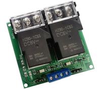 Dioche Module de Relais à 2 Canaux, Haute Performance, qualité Industrielle, 30A, Isolation par Optocoupleur Stable pour équipement D'automatisation et Contrôle PLC (DiocheyIXGHAIj-2-5)