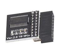 Dioche Module de sécurité Tpm 2.0 TPM2.0 18 Broches pour Carte Mère - Cryptage Haute sécurité, Compatible pour la Mise à Niveau Carte LPC 18 Broches