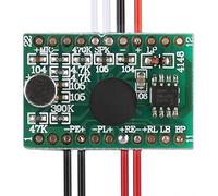 Dioche Module d'enregistrement de Haut-Parleur à Bouton-Poussoir pour Cartes de Lecture d'enregistrement de 60 Secondes DIY câble de Module de Carte de vœux Vocal rallongé 10 cm
