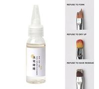 Dioche Nettoyant pour Pinceaux de Maquillage Professionnel 35 Ml Gel de Nettoyage pour Pinceaux de Maquillage Nettoyage Rapide en Profondeur pour Brosse à Ongles Fard à Paupières Blush ((35 ml)