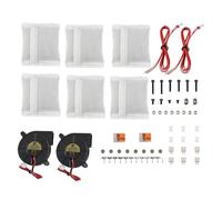 Dioche Nevermore V6 Filtres à Charbon Actif Nevermore V6 pour Imprimantes 3D VORO 2.4//Switchwire/1.8 - Kit de Filtre à Air avec 2 Turboventilateurs Haute Vitesse pour une Odeur Améliorée