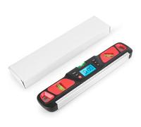 Dioche Niveleur d'angle de Mesure Rapporteur Numérique Magnétique 4x90 ° Mesureur d'angle électronique avec écran LCD et Rappel Sonore pour une Mesure Précise de l'angle (rouge)