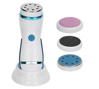 Dioche Outil de Pédicure électrique pour éliminer les Callosités et les Peaux Mortes, Lime à Pied Rechargeable par USB, Broyeur de Pieds avec 4 Meules Interchangeables pour le Soin