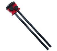 Dioche Outil de Traçage à Double Tête pour un Marquage Précis du Bois, Alliage d'aluminium Durable, Léger avec Coupe en Acier Inoxydable à Double Tête - échelle Métrique et Impériale, Jauge de