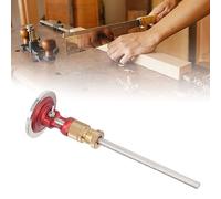 Dioche Outils de Scribe Jauge de Marquage de Roue Haute |Traceur Portable pour le Travail du Bois avec Bouton de Réglage et Matériau en Acier Inoxydable/laiton |Mesure jusqu'à 130 Mm