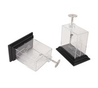 Dioche Outils Expérience électrostatique Électroscope en Aluminium Électromètre de Physique Interactif Aide Pédagogique à Haute sensibilité pour les Expériences en Classe Structure Compacte 11,4 X