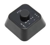 Dioche Page Turner Pédale Contrôleur Multimédia sans Fil Pédale Portable Tourneur de Page pour Tablettes et Téléphones, Batterie Rechargeable 230 MAh, Autonomie de 73 Heures (BLACK)