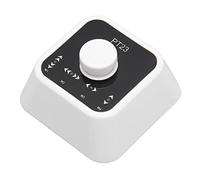 Dioche Page Turner Pédale Contrôleur Multimédia sans Fil Pédale Portable Tourneur de Page pour Tablettes et Téléphones, Batterie Rechargeable 230 MAh, Autonomie de 73 Heures (WHITE)