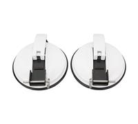 Dioche Paire de Supports d'auvent Stables, Support de Pied d'auvent Robuste pour T4 T5 Beach T7, Compatible avec Marco, Carthago, Dethleffs, Hymer, etc. (White)