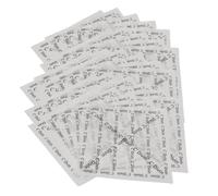 Dioche Papier d'emballage Gras 500 Feuilles de Papier d'emballage pour Résistant à la Graisse - Revêtement de Panier Alimentaire Antiadhésif pour la Friture et la Pâtisserie - Idéal pour le (#3)