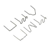 Dioche Pare-chocs de Voiture en Plastique 100 Pièces Machine à Souder le Plastique pour Pare-chocs de Voiture avec Agrafe Métallique - Réparation Rapide pour et Produits en, Opération Facile avec