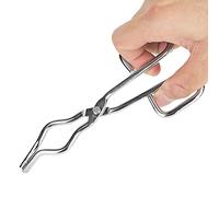 Dioche Pince à Creuset de Four en Acier Inoxydable, Pince à Creuset, Support de Bécher - Robuste de 11,81 Pouces avec Poignée Antidérapante, Rivet de ronautique pour la stabilité, Parfaite